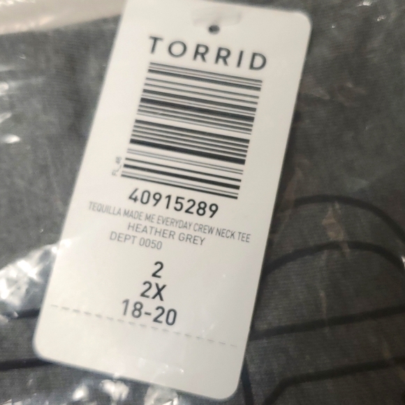 ❤️NWT VINTAGE TORRID TEE TEQUILA SAID I COULD GRAPHIC - CLASSIC FIT - PLUS SIZE - Picture 5 of 11